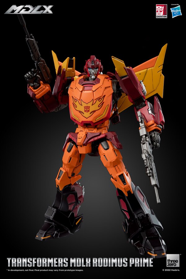 Official Color Images Of Threezero Transformers MDLX Rodimus Prime  (3 of 15)